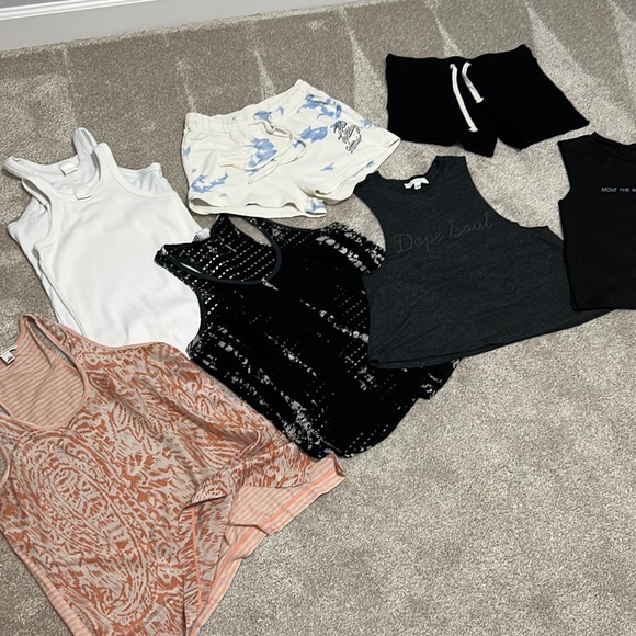 Hard Tail, Espiritual Gangster, H&M Tops Monroe sweatpants sz S/M - Picture 1 of 16